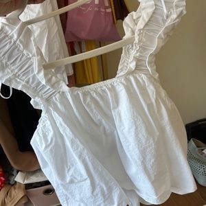 White Zara top small
